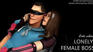 lonely boss teases with dirty talk in erotic roleplay audio