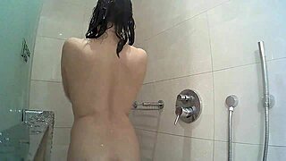 naked girl bound tight in hotel room hidden camera parts 1-2