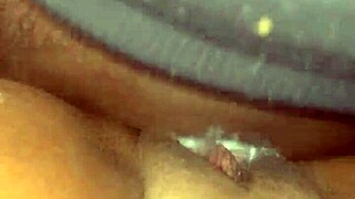 slow creamy strokes fill shaved pussy with huge load real homemade creampie