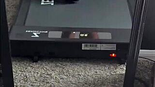 Modeling my new pleaser heels feels so teasing in this trailer