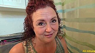 ali allure tempts stepson to shave her smooth pussy lips