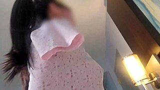 Armless Asian Amputee Balances on Big Cock for Deep Rough Pussy Fuck by Examiner