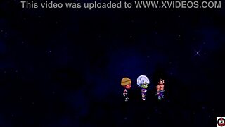 dragon ball quick anal training right after dinner?