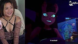 meru the succubus solo highlights tease fans with her exotic vibes