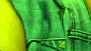 blonde bombshell spreads shaved pussy wide for intense bed pounding session