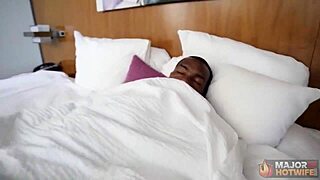 Brunette Carmella Clutch Begs for Big Black Cock Anal Creampie from Rome Major