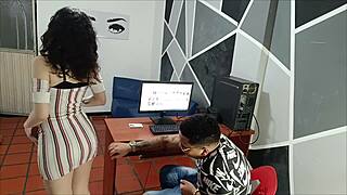 he didn't expect company but his stepsis had way hotter plans than chit chat