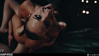 Lesbian Vampires Bondage Orgasms in Hardcore BDSM Face Sitting