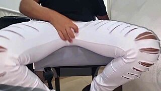 intense anal and handjob with hot moans huge cock and tons of cum