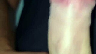 intense anal and handjob with hot moans huge cock and tons of cum