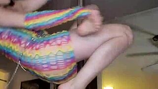 hey watch nikki knightly peel off clothes showing tight perky tits and pussy