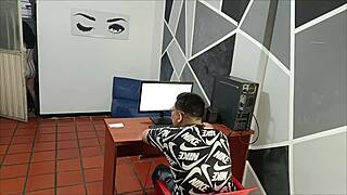 he didn't expect company but his stepsis had way hotter plans than chit chat