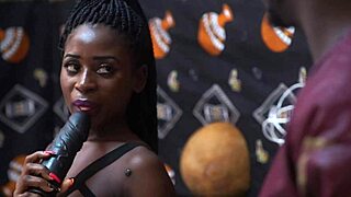 petite girl licks monster cock wonders about that huge dick sucking petite tits