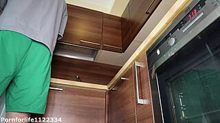 god i love facefucking my stepson while he cooks dinner dad at work... so controlling