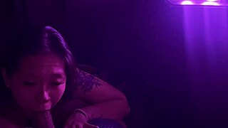 he stuffs my mouth full hard dick pov sloppy blowjob cumshot swallow gagging