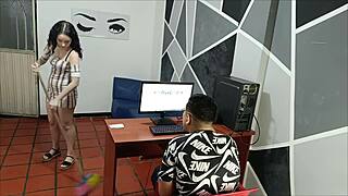 he didn't expect company but his stepsis had way hotter plans than chit chat