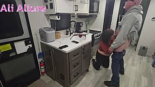 hey ali allure sneaks into camper for stepson anal creampie part 1