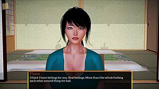 milf with big ass tits plays naughty family game with teen step