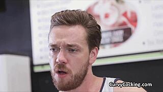 after gym sweat pawg hottie bends over for deep hardcore pounding