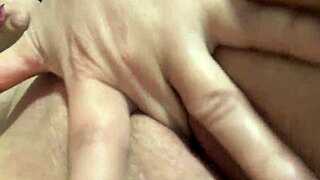 omg my tight pussy orgasms so real during this homemade massage