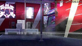 whoa sims4 strip club babe dances wild ripping clothes off 🔥💃