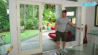 ugh my huge titted latina roommate fucks her bf's cock!!