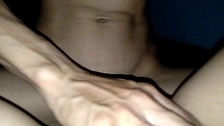 NURSE SPREADS SHAVED PUSSY FOR TONGUE AND COCK CREAMPIE