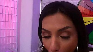 whoa hime caught backstage riding and sucking that fat monster cock!