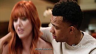 Busty ginger milf fucks me for her fav color over daddy