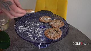 Shaved milf mother-in-law fucks hard on cams to spite her cheating husband