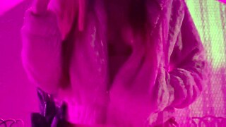 italian big tits milf artemisia's cigarette smoking fetish sparks horny outdoor cravings