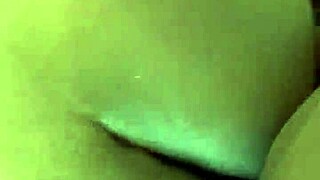 pregnant ebony girlfriend creams hard all over my big black cock during rough fuck