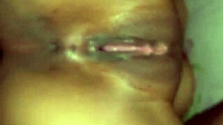 Wife gets creampied in shaved pussy by husband's friend?