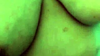 Milf sucks master's cock humps wildly creampie covers ripped clothes body