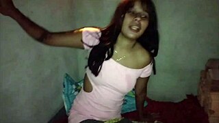 damn i housed street girl she thanks with deepthroat blowjob then fucks me hard anal creampie 😈🍆💦🔥