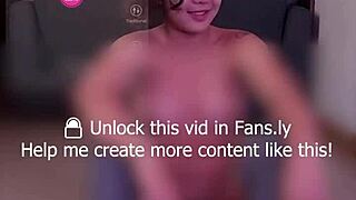 athletic filipina does sit-ups with lush vibrator stuffed in both tight holes moaning to orgasm