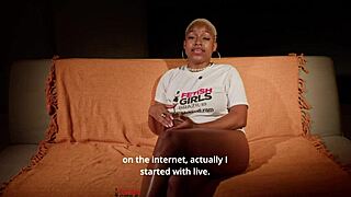 Interview With Sexy Brazilian Latina Vicky Menage Casting Cute Shaved Young Beauty