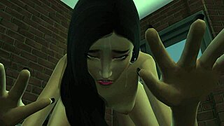 skinny teen emily willis bent over for homeless man's rough monster cock pounding in shelter parody