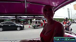 Horny Busty Thai Milf Picked Up for Hard Pussy Squirting Fuck