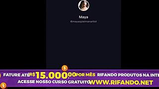 check out this hot brazilian amateur wife dancing her curves seductively for you