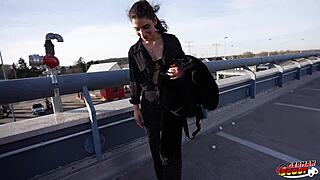 German scout picks up fit Italian Lola Danger small tits 18+ for hard casting anal cowgirl deepthroat cumshot fuck