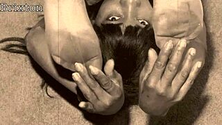 Vintage Women Suck Cock Outdoors with Hairy Bushes