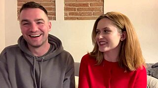 behind the scenes blonde russian college babe una fairy licks huge cock with andres acosta