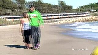 Charlotte de Castille anal assfucked outdoor beach cumshot facial in mouth gaping
