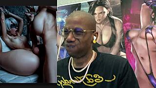 uhh big breasted thicc ass trans cock 2b fucks 9s tight hole till creampie explodes ai generated mess