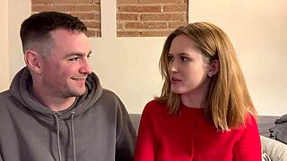 behind the scenes blonde russian college babe una fairy licks huge cock with andres acosta