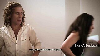 Alison Rey blackmailed by Michael Vegas in dark roleplay hole pay on sofa