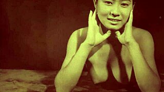 Vintage Women Suck Cock Outdoors with Hairy Bushes