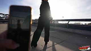 German scout picks up fit Italian Lola Danger small tits 18+ for hard casting anal cowgirl deepthroat cumshot fuck