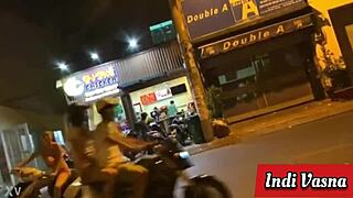 hey, thailand teen girlfriend rides cock outdoors for cash in bangkok?!